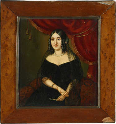 Неизвестный художник. Портрет девушки